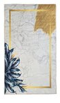 Tapis d'intérieur Feuille 120 x 180 cm - Blanc
