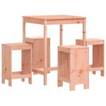 vidaXL Ensemble de bar de jardin 5 Pièces bois massif de Douglas