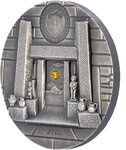 Pièce de monnaie en Argent 10 Dollars g 62.2 (2 oz) Millésime 2022 Equinox and Solstice MNAJDRA TEMPLE