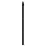 vidaXL Tête de lit métal noir 135 cm