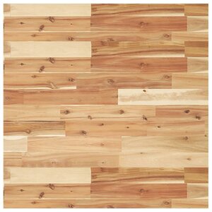 vidaXL Dessus de table carré 70x70x4 cm bois massif d'acacia