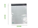 50 Enveloppes plastique opaques VAD/VPC - 500x600mm