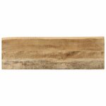 vidaXL Table console à live edge 105x33x76 cm bois de manguier massif