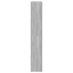 vidaXL Meuble à chaussures sonoma gris 80x21x125 5cm bois d'ingénierie