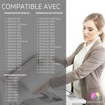 123CONSOMMABLES - 302XL - Pack 2 cartouches compatibles HP 302 XL - noir et couleurs