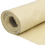 vidaXL Écran d'intimité de balcon crème 600x75 cm PVC