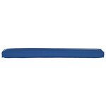 vidaXL Coussins de Palettes pour Banc 2 Pièces Bleu Royal 200x40x8 cm Tissu Oxford