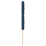 vidaXL Tête de Lit LED Design Lignes Bleues 90 cm Tissu