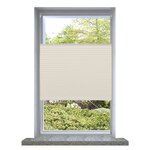 vidaXL Store plissé 90x200 cm Crème