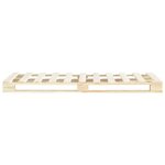 vidaXL Cadre de lit de palette sans matelas bois pin massif 120x200 cm