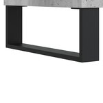 vidaXL Armoire de bain gris béton 58x33x60 cm bois d'ingénierie