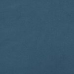 vidaXL Tête de lit avec oreilles Bleu foncé 147x23x118/128 cm Velours