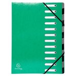 Trieur Harmonika Iderama 12 Compartiments - Couleurs Assorties - X 8 - Exacompta