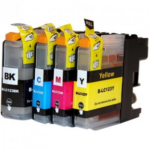 Pack de 4 cartouches compatibles lc123