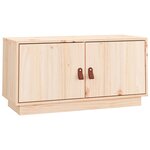 vidaXL Meuble TV 80x34x40 cm Bois de pin massif