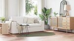 vidaXL Tapis 'HUARTE' à poils courts  doux et lavable Vert forêt 100x200 cm