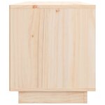 vidaXL Meuble TV 80x34x40 cm Bois de pin massif
