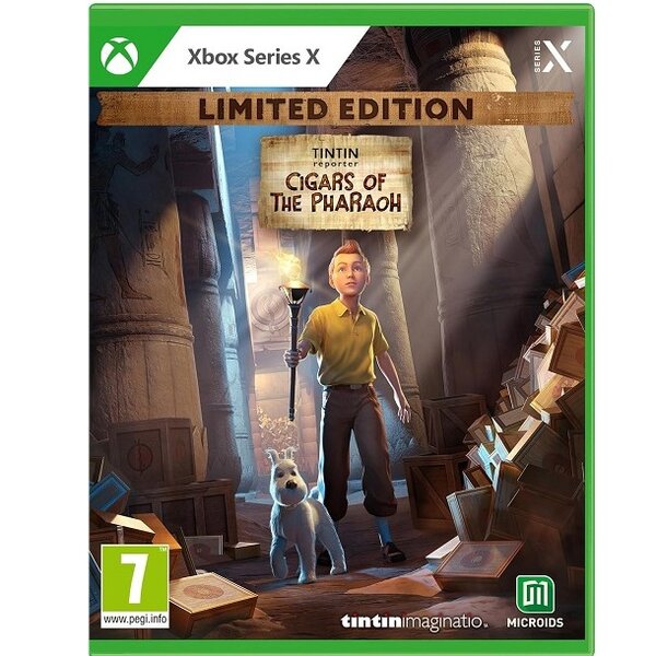 Jeu XBOX SERIE X Tintin Reporter Les Cigares du Pharaon