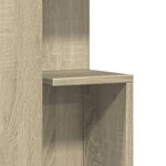 vidaXL Table d'appoint chêne sonoma 35x35x60 cm bois d'ingénierie