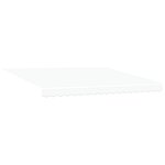 vidaXL Store Rétractable Automatique Blanc 400x350 cm