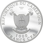 Pièce de monnaie en Argent 1000 Francs g 31.1 (1 oz) Millésime 2022 Food and Drinks PILSNER BEER