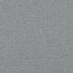 vidaXL Fauteuil de massage inclinable de bureau Gris clair Tissu