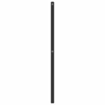 vidaXL Tête de lit métal noir 150 cm