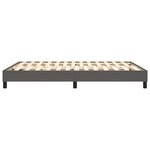vidaXL Cadre de lit sans matelas gris 140x200 cm similicuir