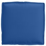vidaXL Coussins de palette pour siège 4 Pièces Bleu Royal 40x40x8 cm Tissu Oxford