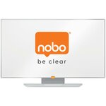 Nobo tableau blanc à écran large nano clean 90x51 cm