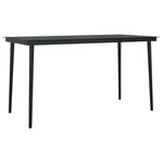 vidaXL Ensemble à manger de jardin 5 Pièces et coussins marron poly rotin