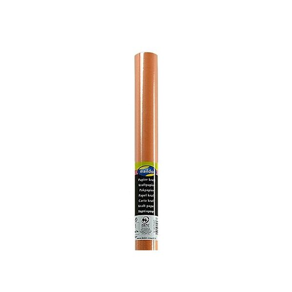 Rouleau papier kraft 65g 3 x0 70 m orange clairefontaine