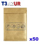 T3AZUR-  Enveloppes bulles  Nº13 - 150x210 mm - Lot de 50
