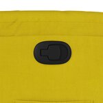 vidaXL Fauteuil inclinable Jaune Velours