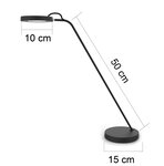 Lampe EYELIGHT LED Noir UNILUX