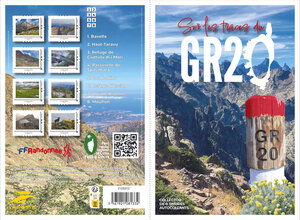 Collector 8 timbres - Sur les traces du GR20 - Lettre verte
