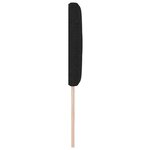 Tête de lit design blocs de diamant noir 80 cm en tissu