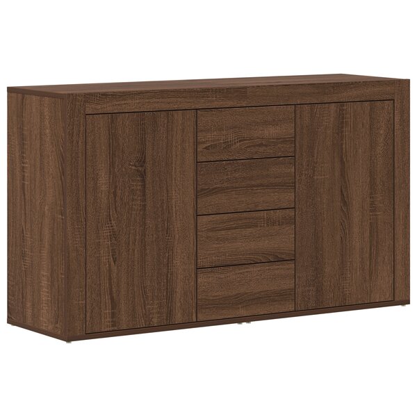 Buffet vidaXL Chêne marron Bois d'ingénierie 120 x 36 x 69 cm Buffet