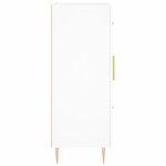 vidaXL Buffet blanc 69 5x34x90 cm bois d'ingénierie