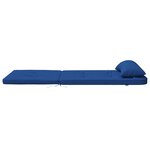 vidaXL Ensemble de coussins bleu Bleu Coton  Bois Standard