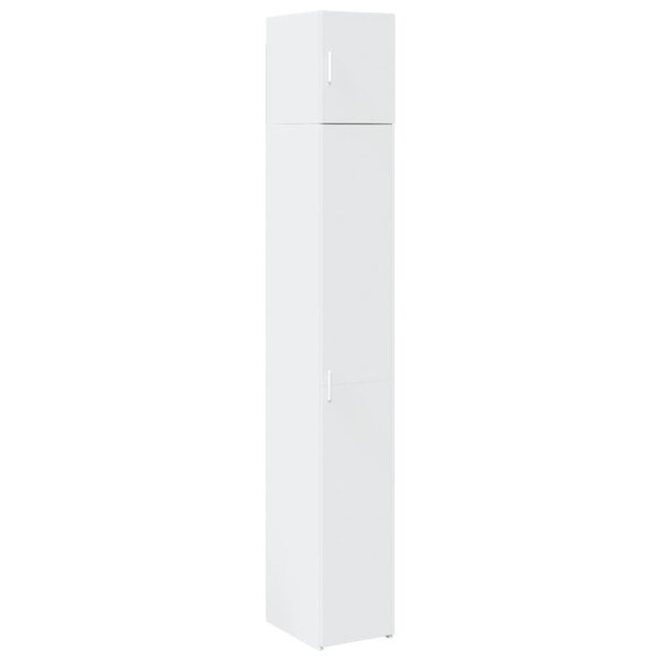 vidaXL Armoire de rangement mince blanc 30x42 5x225 cm