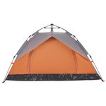 vidaXL Tente de camping à dôme 3 personnes libération rapide