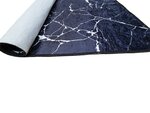Tapis de salon MARBRE 160 x 230 cm - Noir