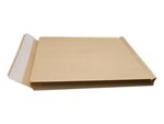 Lot de 10 enveloppes pochettes kraft armé à soufflet marron 260 x 330 + 30 mm