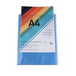 Protège-documents En Polypropylène Semi-rigide Kreacover® Chromaline 160 Vues - A4 - Couleurs Assorties - X 8 - Exacompta