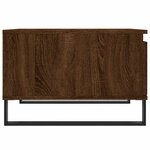 vidaXL Table basse chêne marron 55x55x36 5 cm bois d'ingénierie