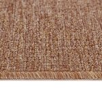 Tapis de marche vidaXL avec dossier en latex Jaune 25x60 cm