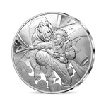 Naruto - Monnaie de 10€ argent - Naruto vs Sasuke - Qualité BE millésime 2023