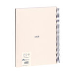 Cahier à spirale  papier quadrillé  80 pages A4  série 1918  beige