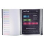 Trieur Polypropylène 3 Rabats 12 Compartiments Opak - Couleurs Assorties - X 10 - Exacompta